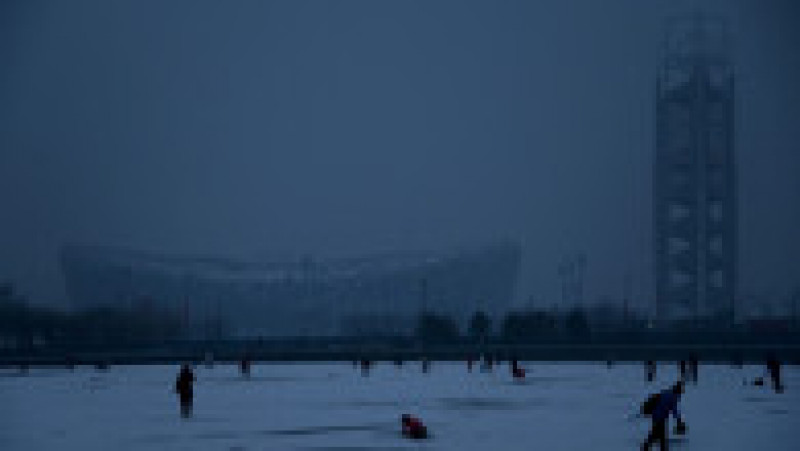 Smog puternic și un aer "foarte nesănătos" în Beijing, înaintea Jocurilor Olimpice.. FOTO: Profimedia Images | Poza 2 din 5