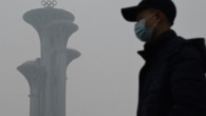 Smog puternic și un aer "foarte nesănătos" în Beijing, înaintea Jocurilor Olimpice.. FOTO: Profimedia Images | Poza 5 din 5