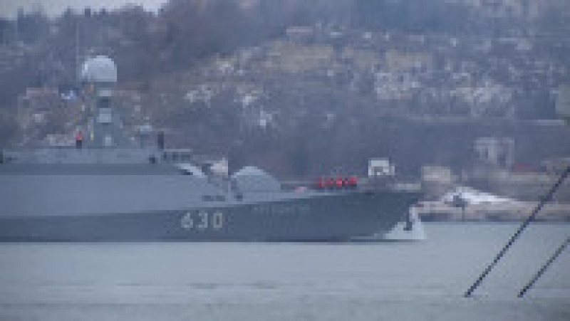 Rusia a început miercuri manevre navale de anvergură în Marea Neagră, la care participă peste 20 de nave. Foto: Profimedia Images | Poza 5 din 8