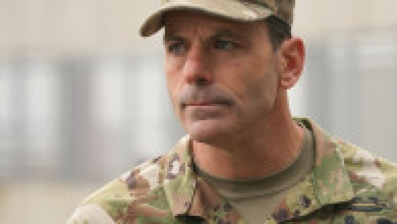 Generalul Christopher Donahue, commandantul Diviziei 82 Aeropurtate, ultimul militar american care a părăsit Kabulul în timpul retragerii internaționale din Afganistan. Foto: Profimedia | Poza 5 din 8