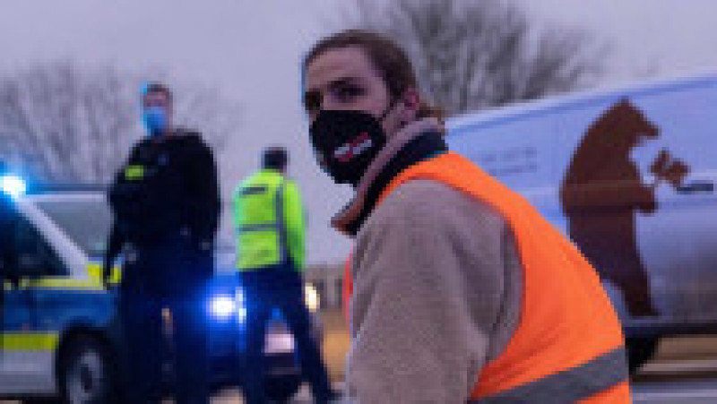 Activiștii de mediu au blocat o autostradă din Berlin. Foto: Profimedia Images | Poza 3 din 7