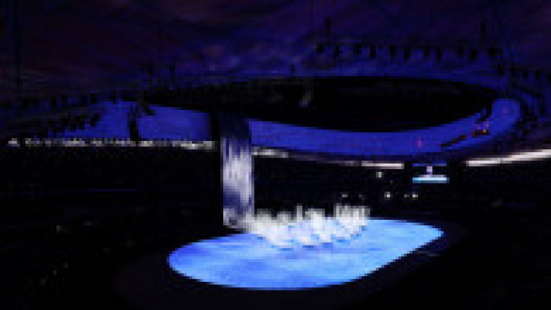 Ceremonia de deschidere a Jocurilor olimpice de iarnă de la Beijing, pe stadionul „Cuib de pasăre”. Foto: Getty Images | Poza 4 din 19