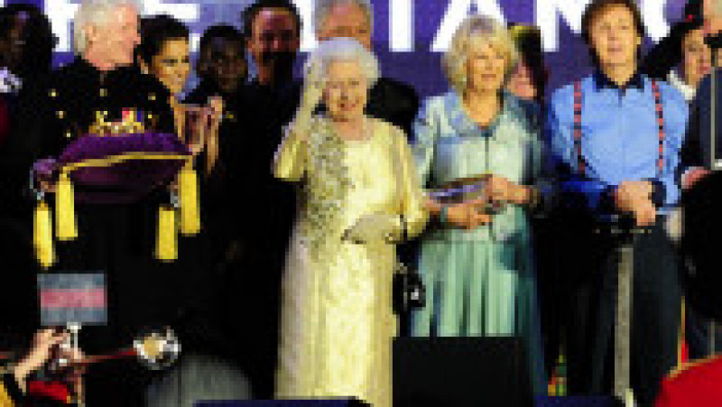 Regina Elisabeta la concertul pentru Jubileul de Diamant din 2012 Foto: Profimedia Images | Poza 18 din 41