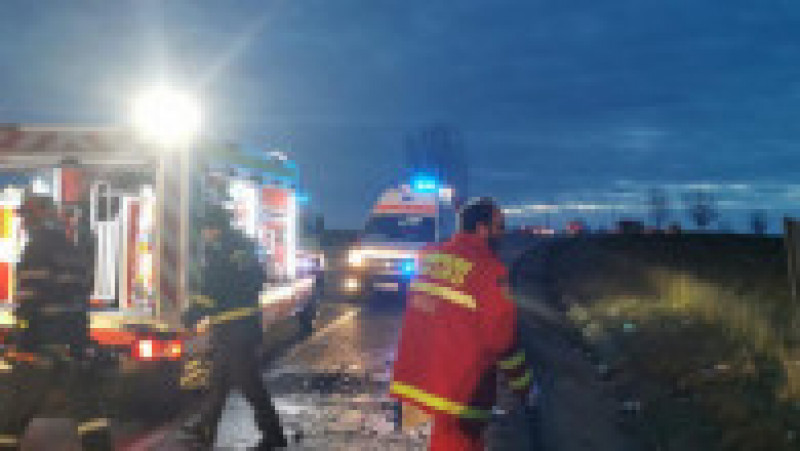 Accident grav în județul Iași. 7 oameni au murit. Foto: ISU Iași | Poza 12 din 13