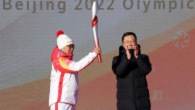  Beijingul a dat startul ștafetei torței de la Jocurile Olimpice de iarnă 2022. Foto: Profimedia Images | Poza 7 din 7