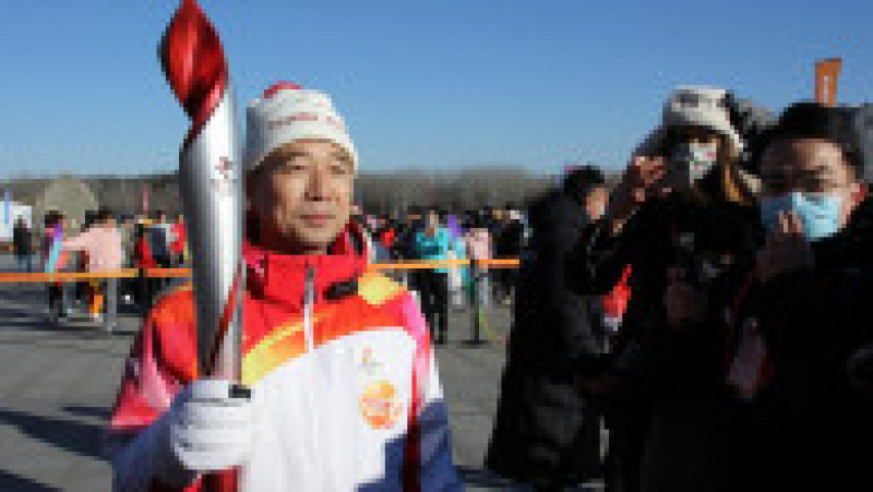  Beijingul a dat startul ștafetei torței de la Jocurile Olimpice de iarnă 2022. Foto: Profimedia Images | Poza 2 din 7