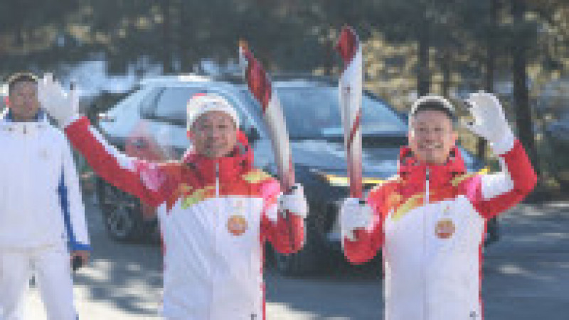  Beijingul a dat startul ștafetei torței de la Jocurile Olimpice de iarnă 2022. Foto: Profimedia Images | Poza 3 din 7