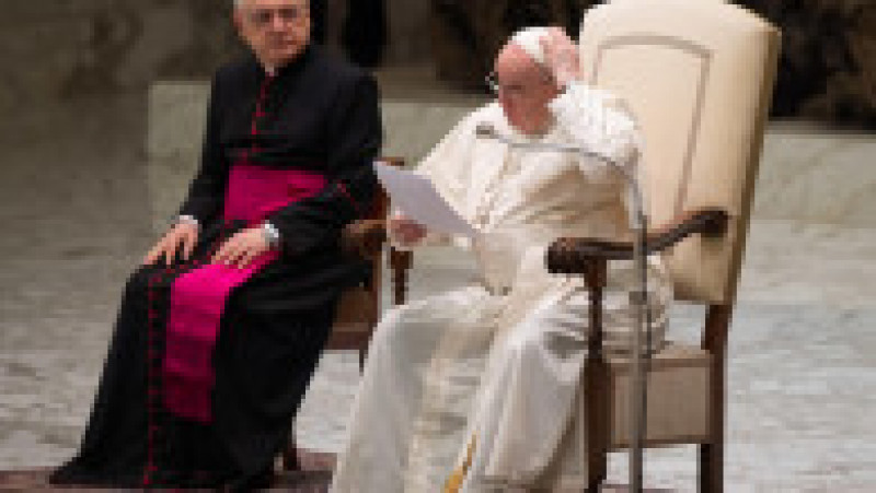 Papa Francisc, la audiența generală de la Vatican. Foto: Profimedia Images | Poza 3 din 7