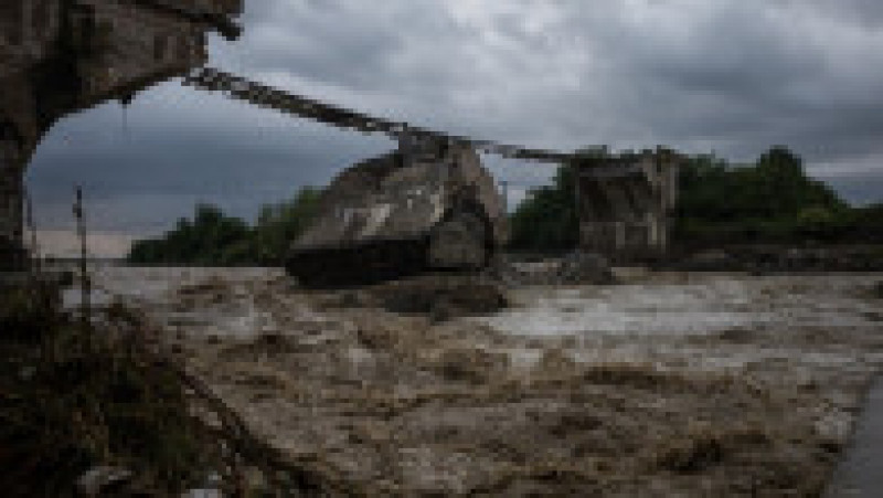 Inundații în România (2018). Sursa foto: Profimedia Images | Poza 14 din 34
