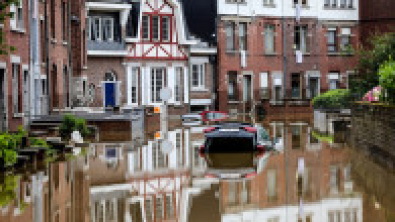 Inundații în Belgia (2021). Sursa foto: Profimedia Images | Poza 27 din 34