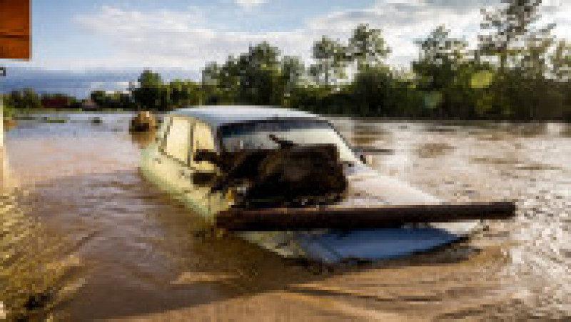 Inundații în România (2018). Sursa foto: Profimedia Images | Poza 10 din 34