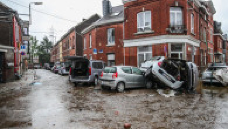 Inundații în Belgia (2021). Sursa foto: Profimedia Images | Poza 25 din 34