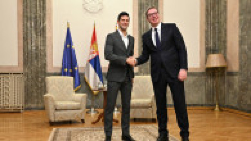 Djokovic s-a întâlnit cu preşedintele Serbiei. Foto: Profimedia Images | Poza 5 din 9