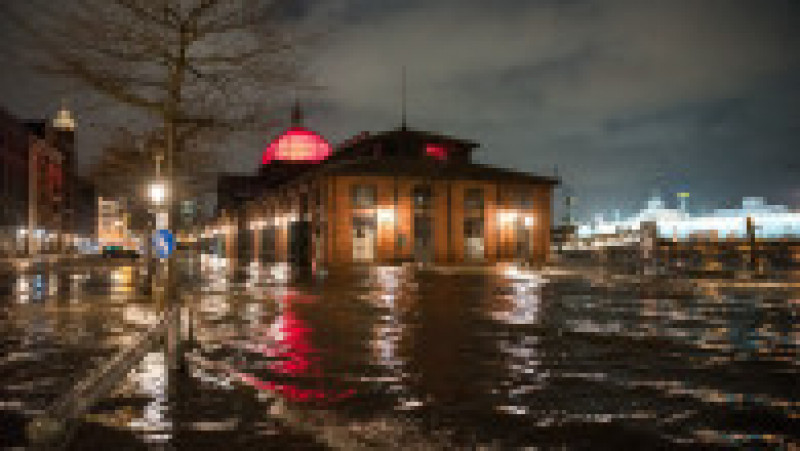 Inundație puternică în Hamburg fix în ziua în care acum 60 de ani o furtună a ucis 315 oameni. FOTO: Profimedia Images | Poza 5 din 5