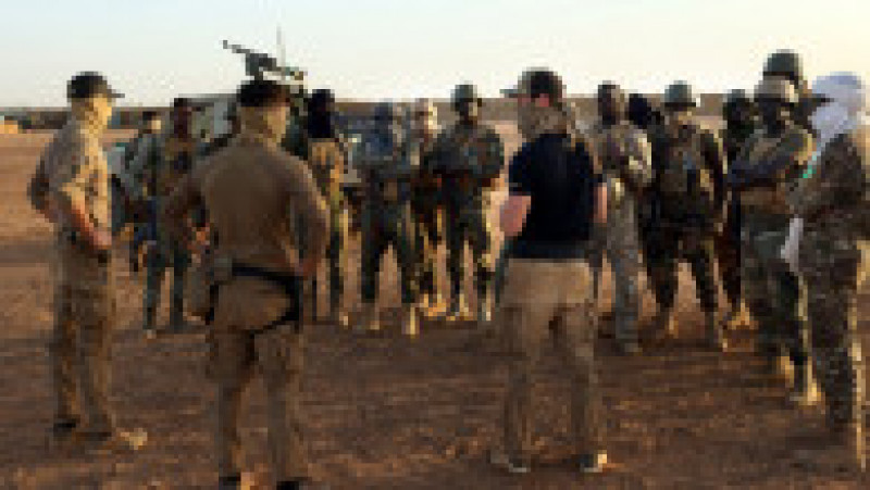 Trupele Takuba Task Force antrenează soldații din Mali. Sursa foto: Profimedia Images | Poza 26 din 28