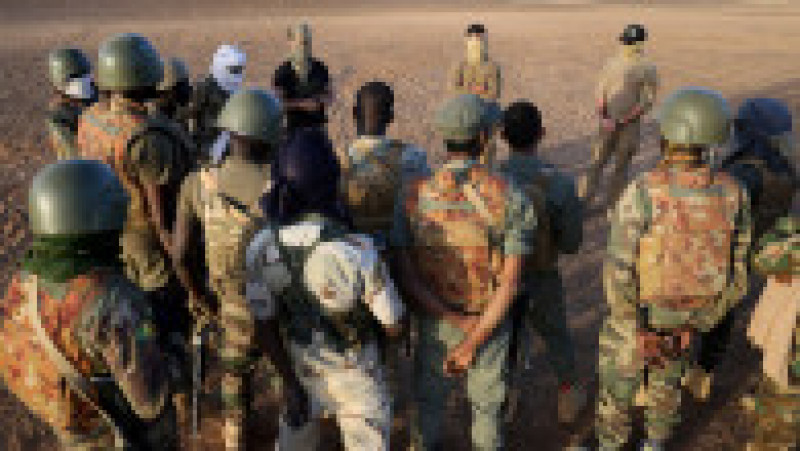 Trupele Takuba Task Force antrenează soldații din Mali. Sursa foto: Profimedia Images | Poza 24 din 28