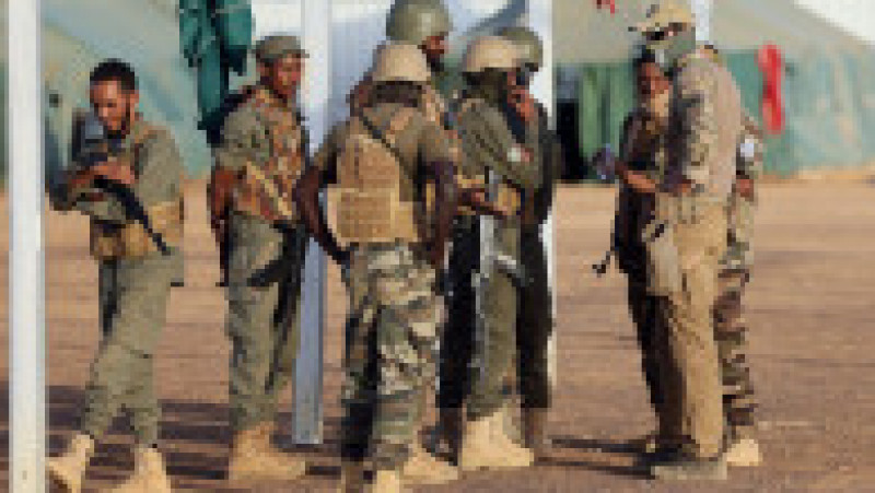 Trupele Takuba Task Force antrenează soldații din Mali. Sursa foto: Profimedia Images | Poza 17 din 28