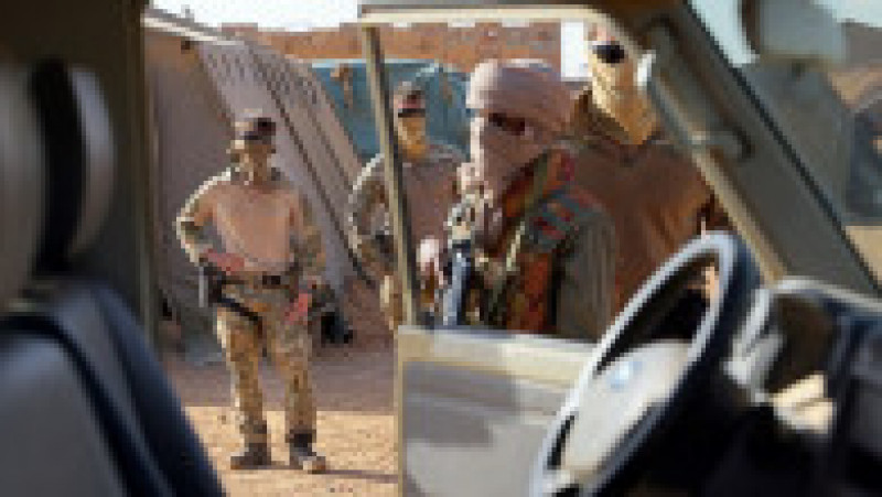 Trupele Takuba Task Force antrenează soldații din Mali. Sursa foto: Profimedia Images | Poza 16 din 28
