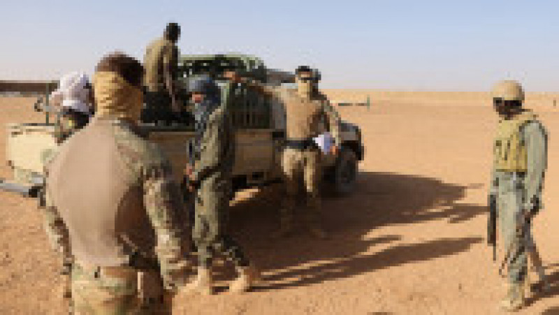 Trupele Takuba Task Force antrenează soldații din Mali. Sursa foto: Profimedia Images | Poza 19 din 28