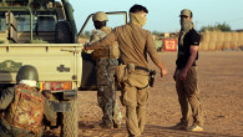 Trupele Takuba Task Force antrenează soldații din Mali. Sursa foto: Profimedia Images | Poza 11 din 28