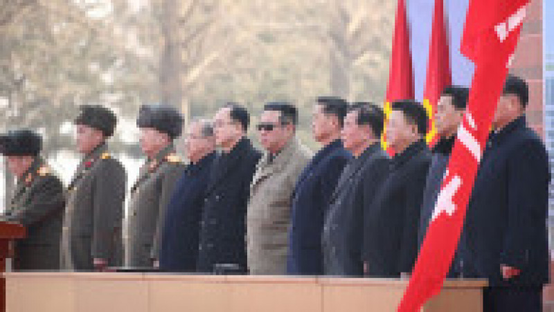 Kim Jong-un a participat la inaugurarea șantierului pentru un proiect imobiliar grandios Foto: Profimedia Images | Poza 4 din 11