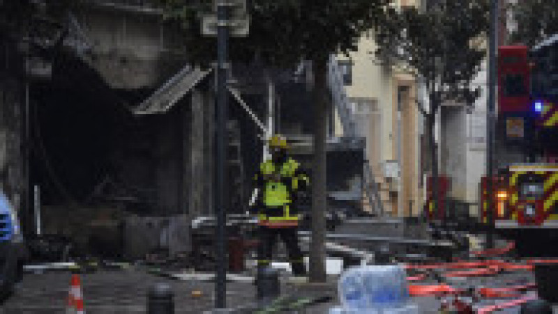 Explozie urmată de un incendiu în Saint-Laurent-de-la-Salanque, în sudul Franței Foto: Profimedia Images | Poza 10 din 14