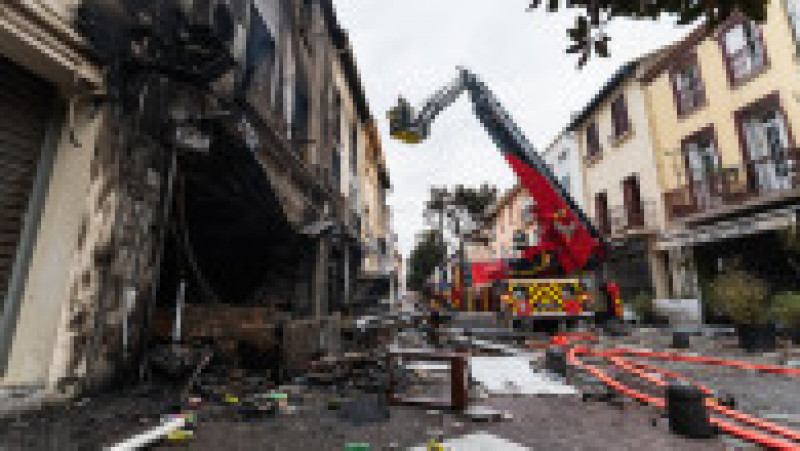 Explozie urmată de un incendiu în Saint-Laurent-de-la-Salanque, în sudul Franței Foto: Facebook SDIS 66 | Poza 12 din 14