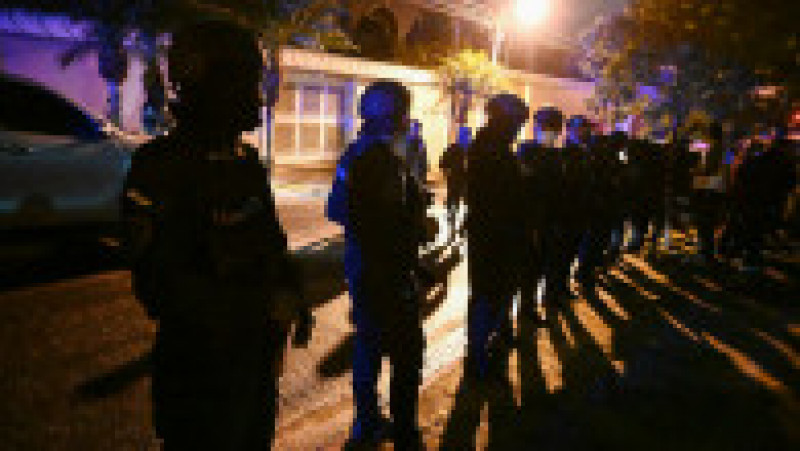 Poliția din Honduras a încercuit locuința fostului președinte Juan Orlando Hernandez. Sursa foto: Profimedia Images | Poza 5 din 12