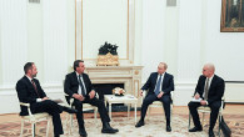 Putin a adoptat o atitudine mult mai prietenoasă față de Bolsonaro, spre deosebire de cea pe care a avut-o față de liderii europeni. Foto: Profimedia Images | Poza 1 din 8