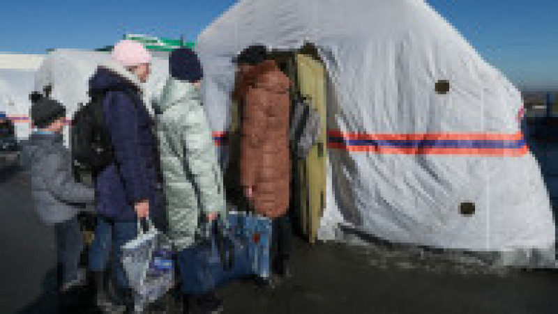 Stare de urgenţă în regiunea Rostov din Rusia, din cauza afluxului de refugiaţi din estul Ucrainei. FOTO: Profimedia Images | Poza 6 din 8
