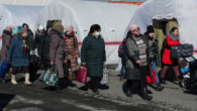 Stare de urgenţă în regiunea Rostov din Rusia, din cauza afluxului de refugiaţi din estul Ucrainei. FOTO: Profimedia Images | Poza 8 din 8