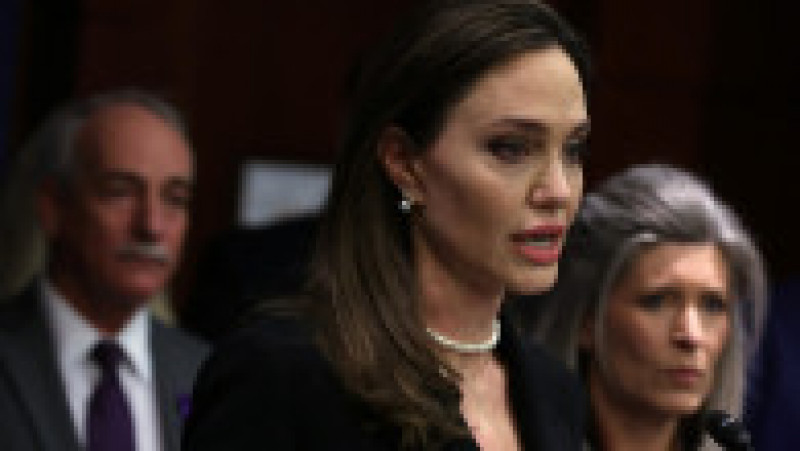 Angelina Jolie, discurs în lacrimi la Capitoliu. FOTO: Profimedia Images | Poza 1 din 6