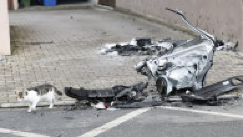 Trei persoane au fost rănite și cel puțin 31 de mașini avariate, după ce șoferul unui TIR a provocat un accident rutier grav în timp ce conducea beat într-un oraș din Germania. Sursa foto: Profimedia Images | Poza 9 din 13