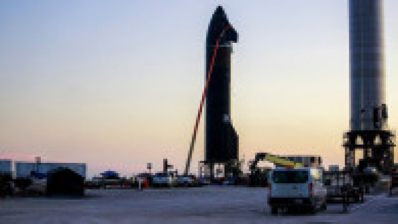 O rachetă Starship dezvoltată de compania SpaceX. Sursa foto: Profimedia Images | Poza 1 din 15