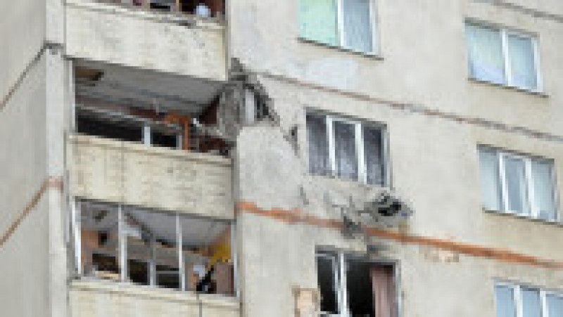O clădire rezidențială din Harkov, afectată de atacurile Rusiei de pe 26 februarie. Foto: Profimedia Images | Poza 10 din 10