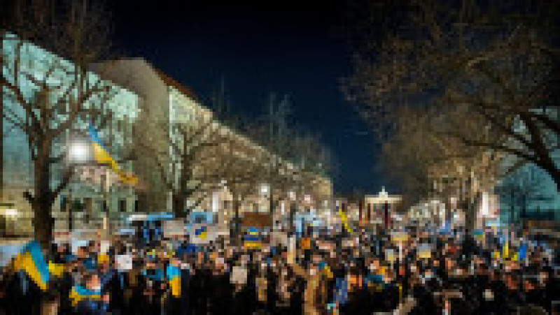 Manifestație de solidaritate cu Ucraina. Foto: Profimedia | Poza 3 din 11