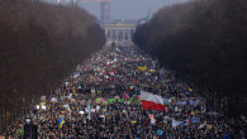 Manifestație de solidaritate cu Ucraina. Foto: Profimedia | Poza 2 din 11