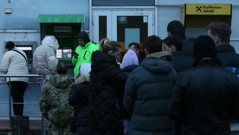 Ucrainenii sunt șocați și îngroziți de ceea ce li se întâmplă. FOTO: Profimedia Images