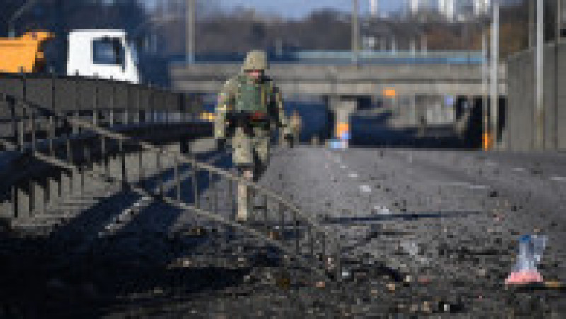 Pe stărzile din Kiev s-au dus lupte între armata ucraineană și ruși. Foto: Profimedia Images | Poza 5 din 6