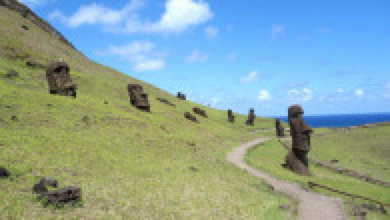Parcul Național Rapa Nui din Insula Paștelui. Sursa foto: Profimedia Images | Poza 7 din 28