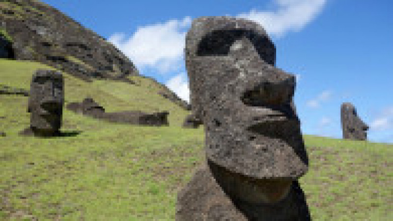 Parcul Național Rapa Nui din Insula Paștelui. Sursa foto: Profimedia Images | Poza 4 din 28