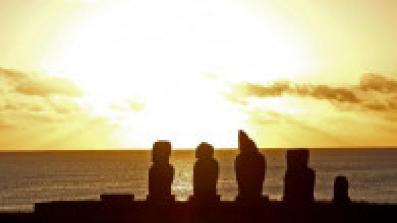 Parcul Național Rapa Nui din Insula Paștelui. Sursa foto: Profimedia Images | Poza 1 din 28