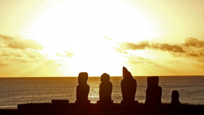 Parcul Național Rapa Nui din Insula Paștelui. Sursa foto: Profimedia Images