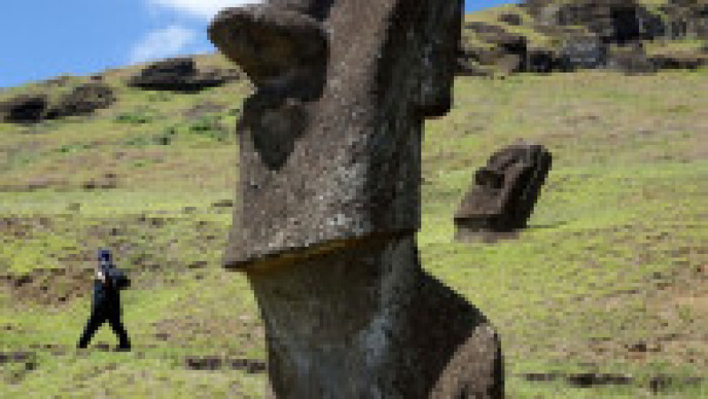 Parcul Național Rapa Nui din Insula Paștelui. Sursa foto: Profimedia Images | Poza 3 din 28
