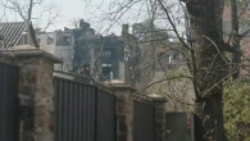 Au apărut primele imagini din Irpin, orașul bombardat de ruși și recuperat de două zile de forțele ucrainene. FOTO: Captură Twitter Nexta | Poza 3 din 12