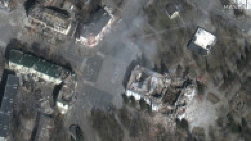 Noi imagini din satelit arată amploarea dezastrului din Mariupol. Foto: Maxar Technologies via Profimedia | Poza 6 din 9