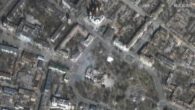 Noi imagini din satelit arată amploarea dezastrului din Mariupol. Foto: Maxar Technologies via Profimedia | Poza 5 din 9