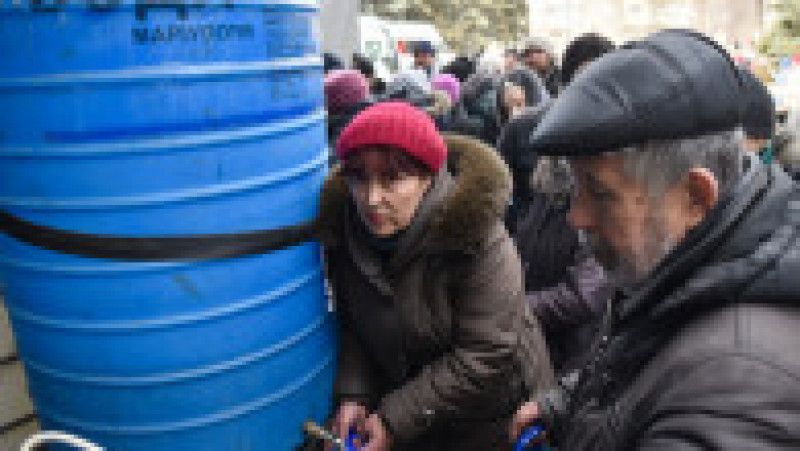 Coridor umanitar pentru evacuarea civililor din Mariupol. FOTO: Profimedia Images | Poza 2 din 5
