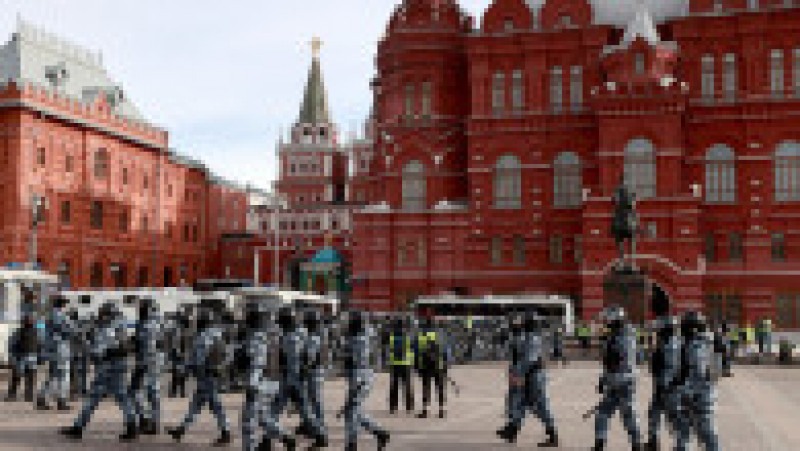 Paza la Kremlin a fost întărită Foto: Profimedia Images | Poza 1 din 10