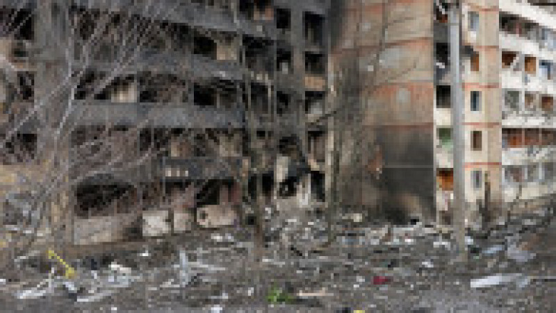 Blocuri arse în Harkov. Foto: Profimedia Images | Poza 9 din 11